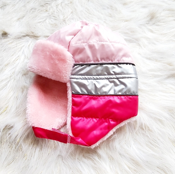 Wonder Nation pink winter hat - Picture 2 of 4